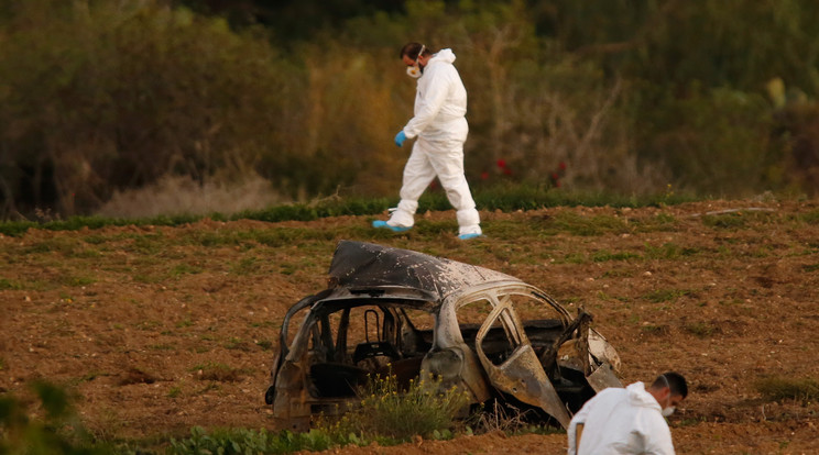 Galizia kocsijába pokolgépet rejtettek /Fotó: Reuters