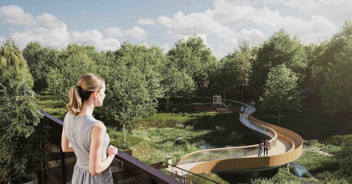 Royal Garden Wilanów – zielona enklawa z prywatnym parkiem o powierzchni 8 000 mkw.