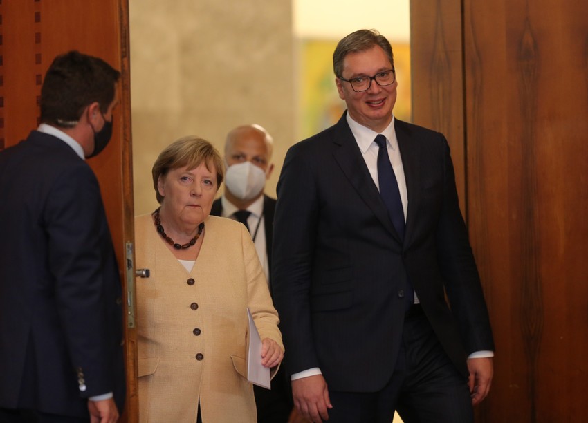 KZŠ Konferencija za štampu Angela Merkel i Aleksandar Vučić