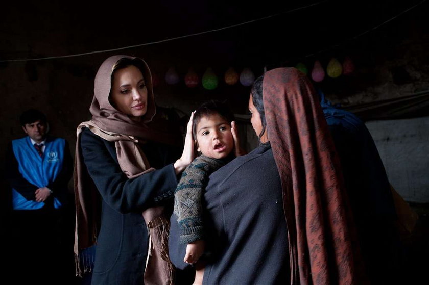 Angelina Jolie w Afganistanie