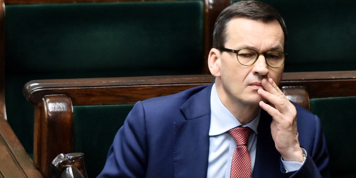 W PiS wrze. Premier Morawiecki ma o czym myśleć.