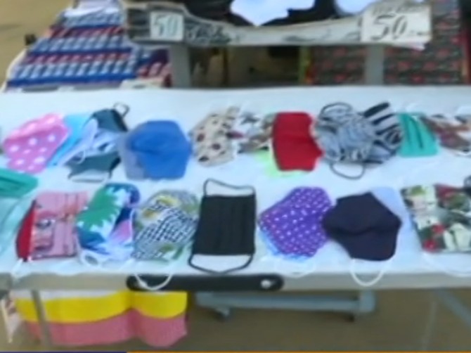 Maske na pijaci