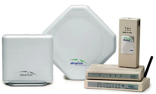 Stacja kliencka WiMAX może składać się z kilku urządzeń - wewnętrznych i zewnętrznych