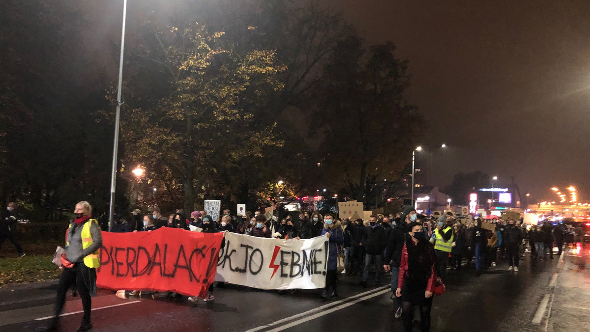 Strajk kobiet. Kolejny protest w Kielcach, ale mniej liczny