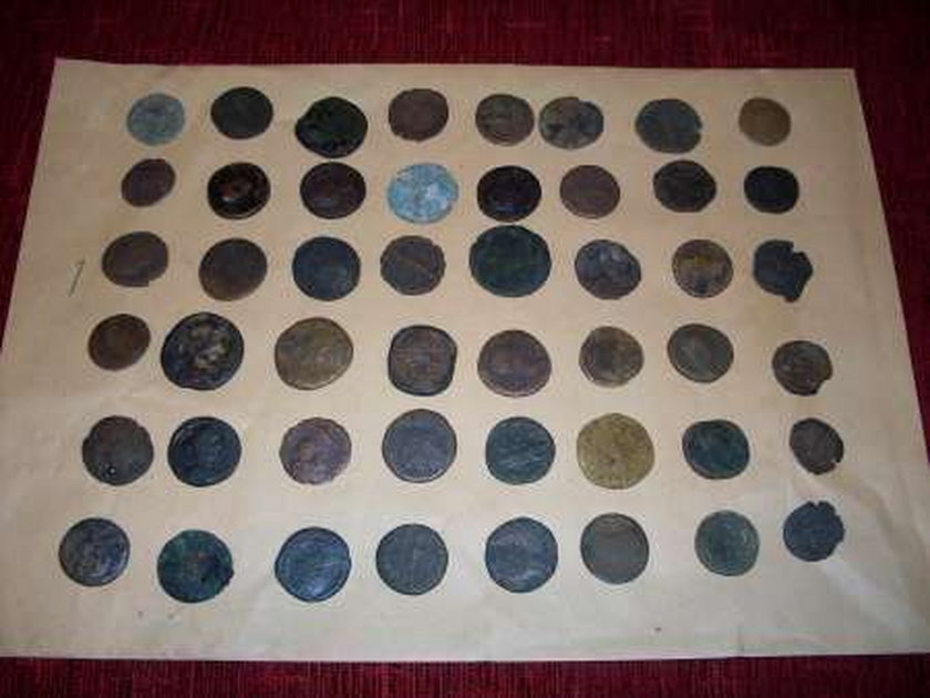 monety rzymskie, handel, policja