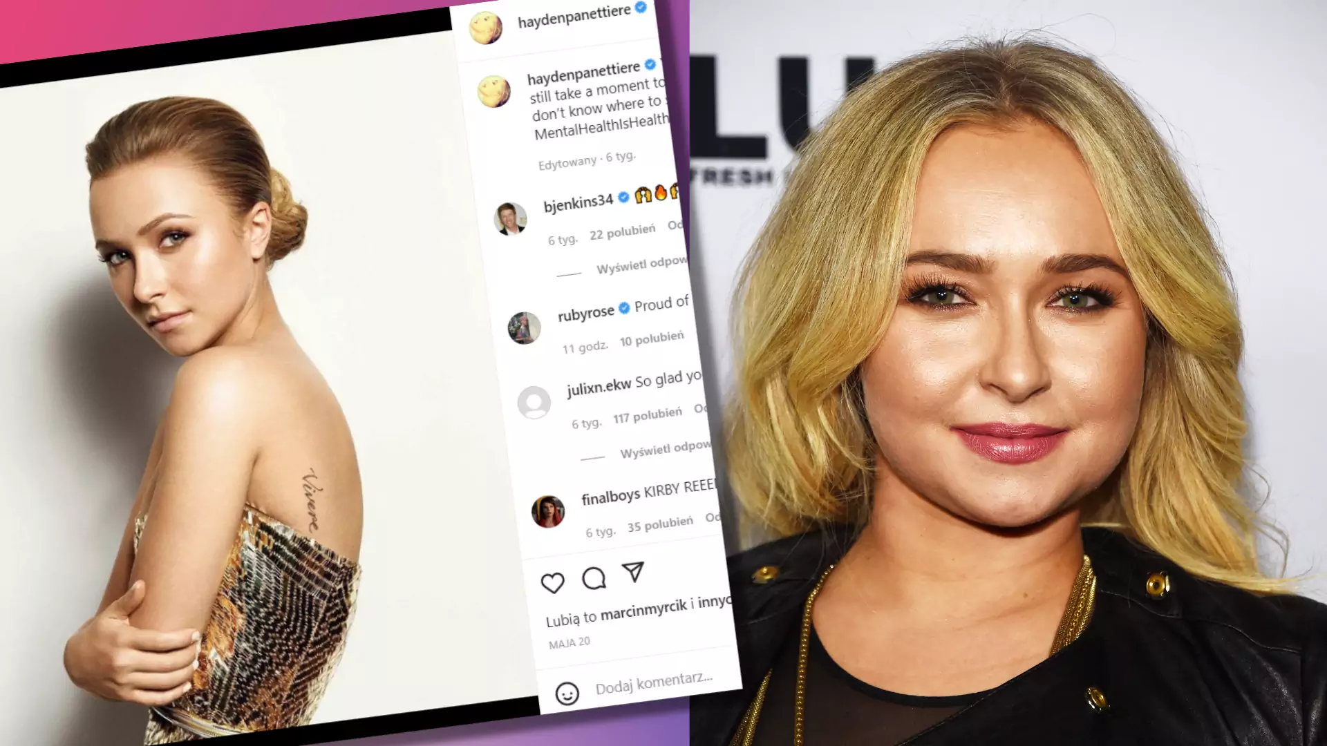 Hayden Panettiere ujawniła kulisy swojej politoksykomanii. "To był cykl autodestrukcji"