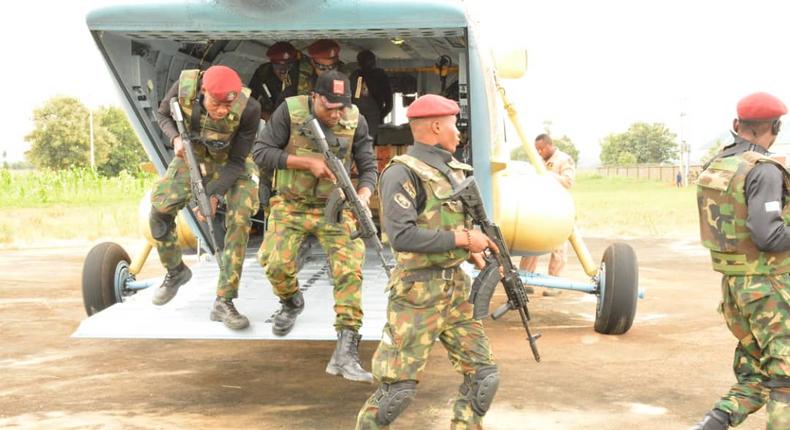 Military sustains air onslaught against terrorists, hits hideouts in Borno 