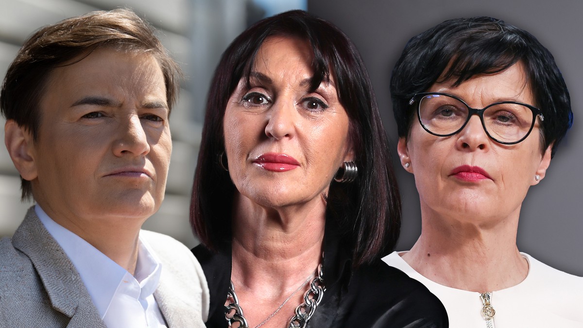 Ana Brnabić Jasmina Paunović Marta Kos