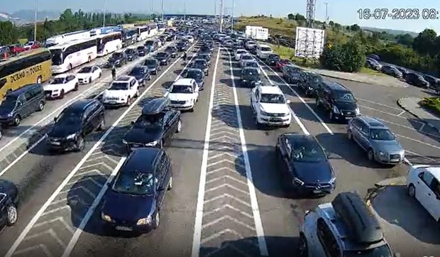 Preševo izlaz iz Srbije 16. 7