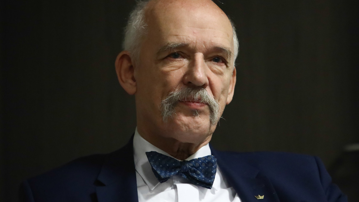 Korwin-Mikke spowodował kolizję drogową. Od 13 lat nie ma uprawnień