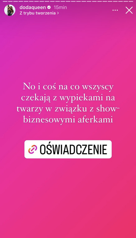 Doda Wydała Oświadczenie Tak Odpowiada Edycie Górniak Plejadapl 7219