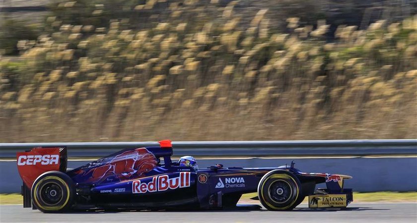 Sesja treningowa F1 w Jerez