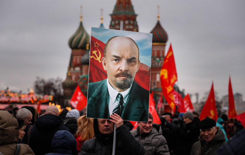 Obchody rocznicy śmierci Lenina w Moskwie, 2020 r.