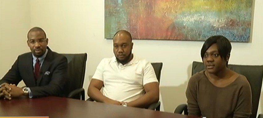 Valeri Dent sa bratom Vudijem i advokatom