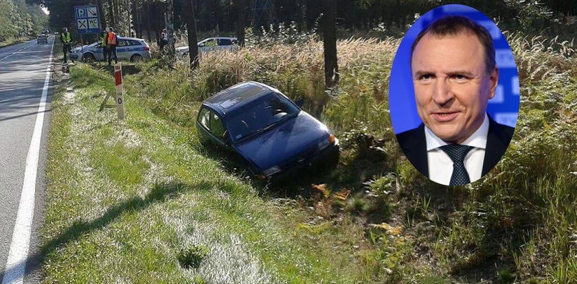 Kierowca Kurskiego chciał "wyciszyć" sprawę. Wypadek limuzyny prezesa TVP