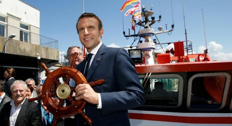Emmanuel Macron has his hand on the tiller following his presidential election win -- but his reform drive faces resistance from unions and anti-capitalist activists