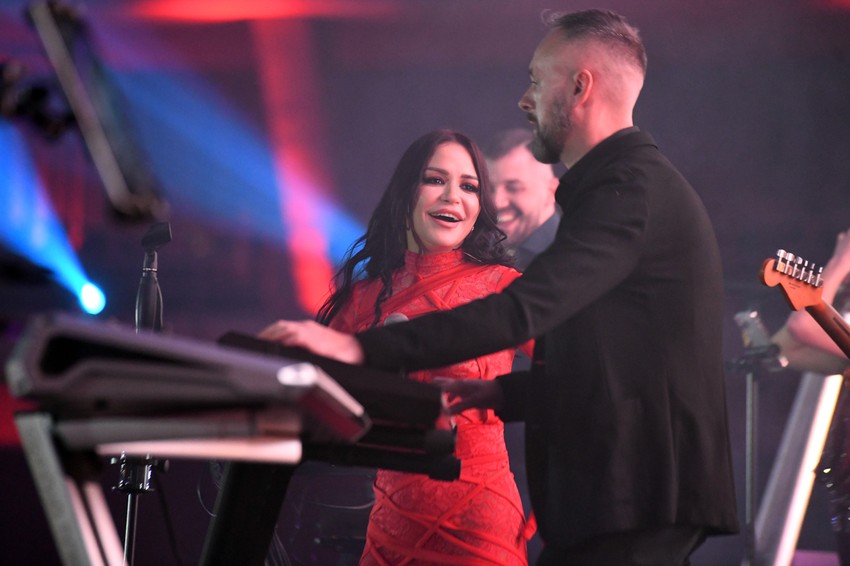 Aleksandra Mladenović doček Nove godine