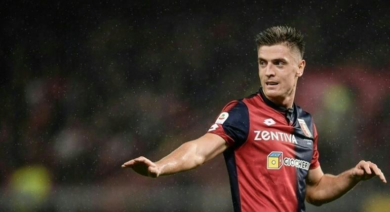 Polish forward Krzysztof Piatek has scored 13 league goals this season for Genoa