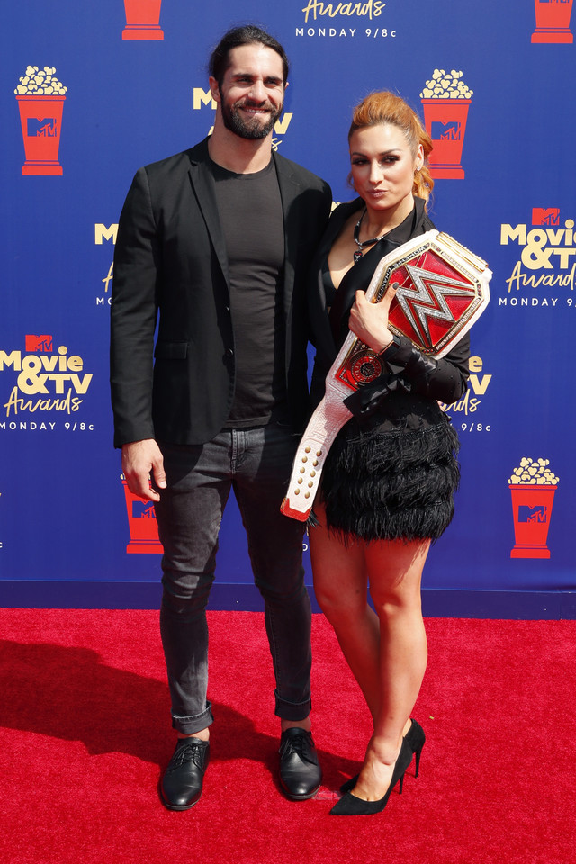 Seth Rollins i Becky Lynch