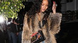 Rihanna w futrze