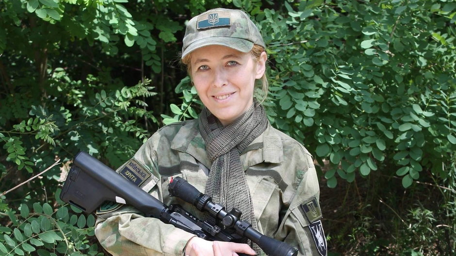 Olena Biłozerska to legendarna ukraińska snajperka, która od 2014 r. broni swojej ojczyzny.