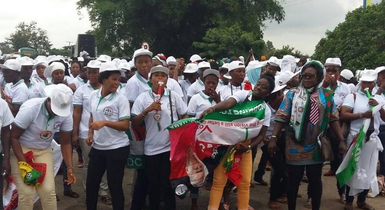 Scores await arrival of Mahama in Ashanti Region