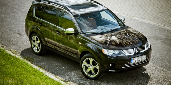 Diaboliczny Mitsubishi Outlander