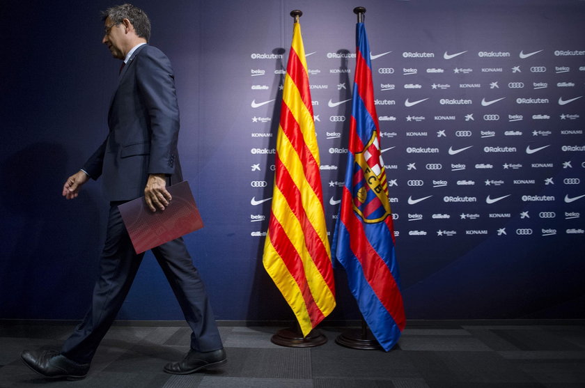 Prezes Barcelony Bartomeu podał się do dymisji