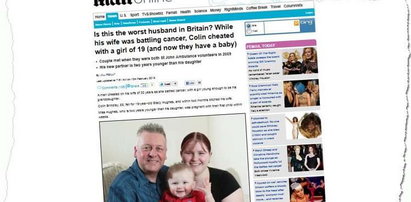 Zdradził żonę chorą na raka. Zrobił dziecko 19-latce