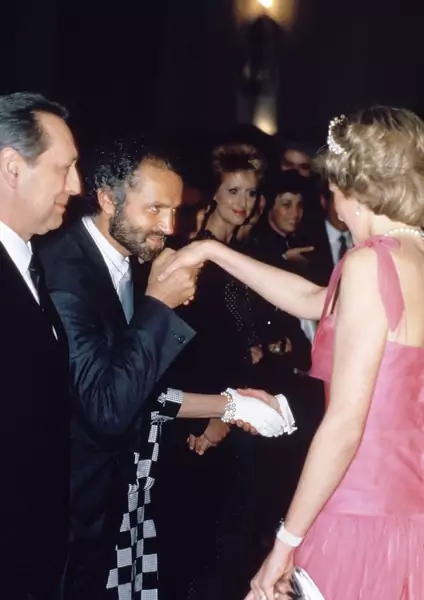 Gianni Versace i Księżna Diana byli bliskimi przyjaciółmi