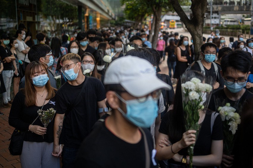 Reli u Hong Kongu 15. juna