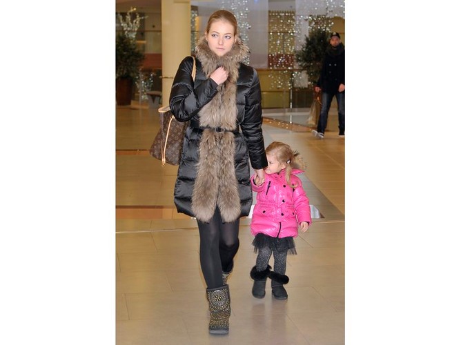 Agata Rubik z córką Helenką