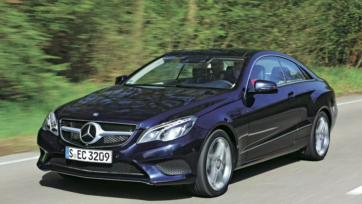 Test Mercedesa E 400 Coupe: auto ze studia fitness