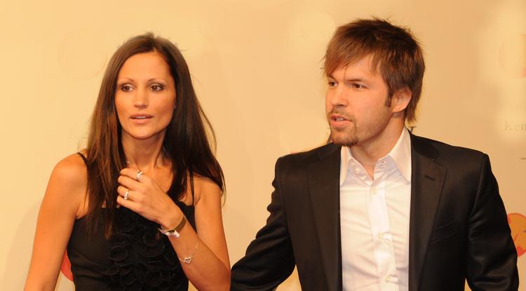 Sebestyén Balázs és felesége Fotó: Ringier