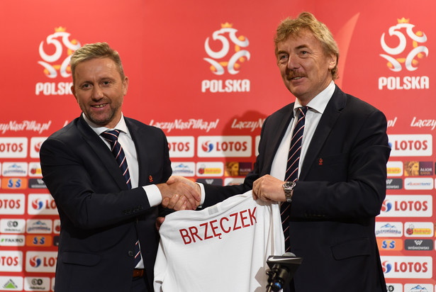 Jerzy Brzęczek i Zbigniew Boniek