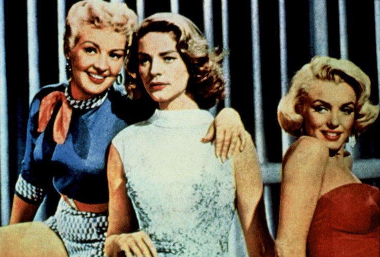 Lauren Bacall, Betty Grable i Marilyn Monroe w filmie 'Jak poślubić milionera?'