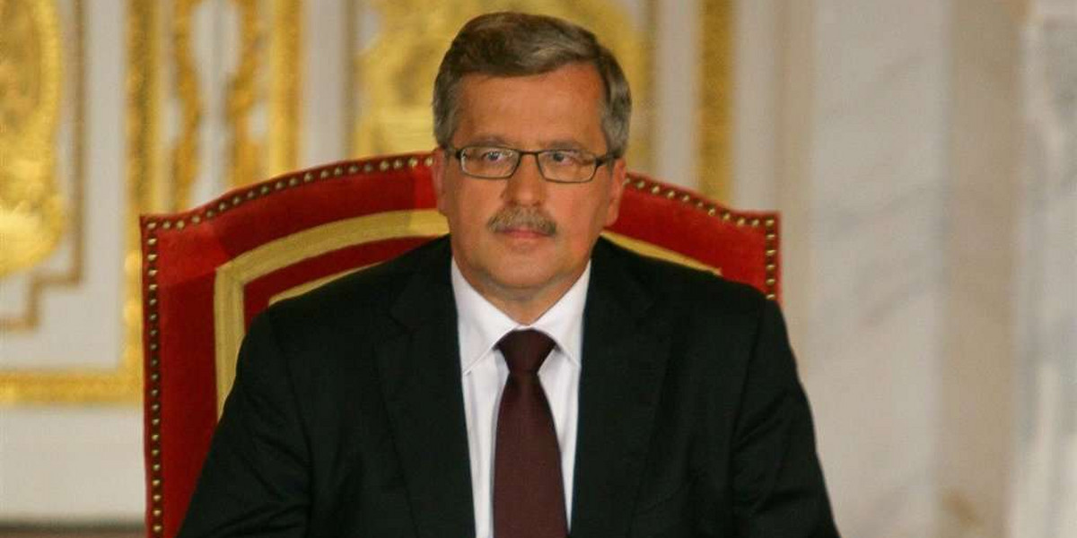 Komorowski urzęduje już w Pałacu!