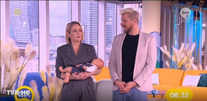 Kadr z programu "Dzień dobry TVN"