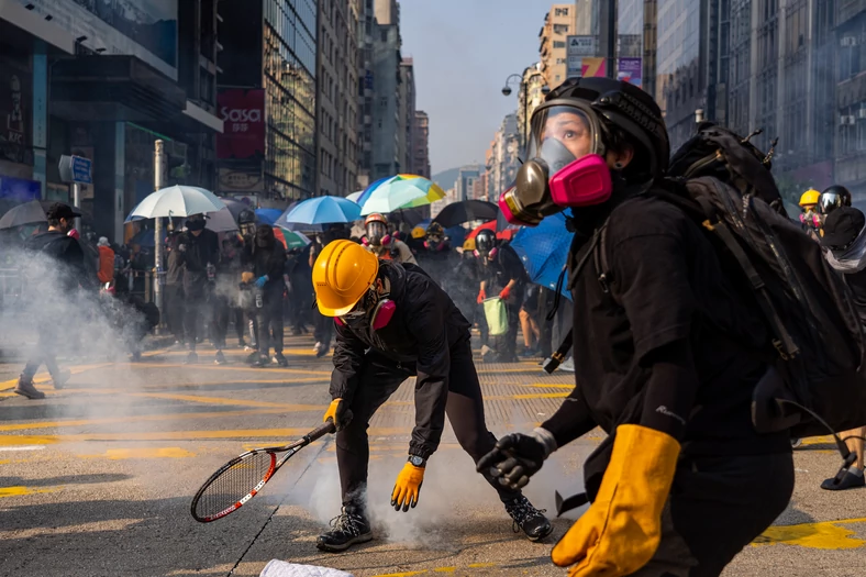 Hongkong - protesty