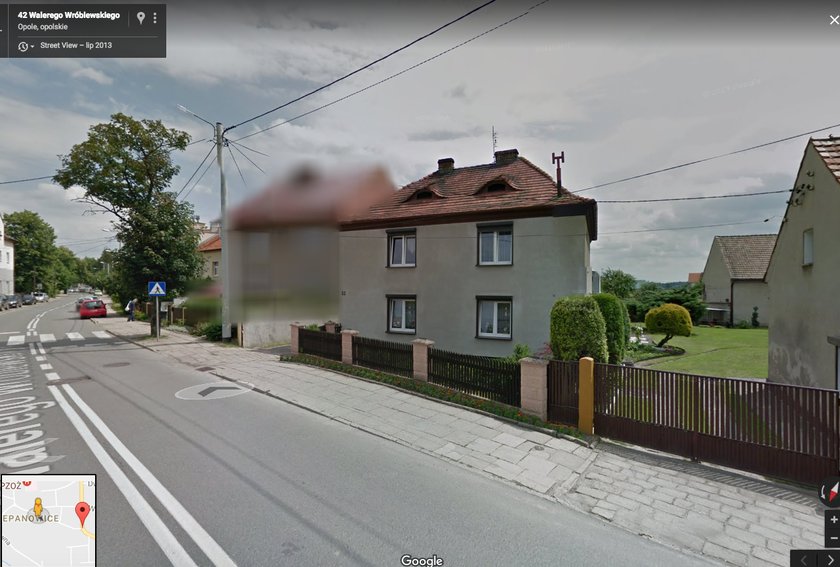 Dziwny dom na Street View