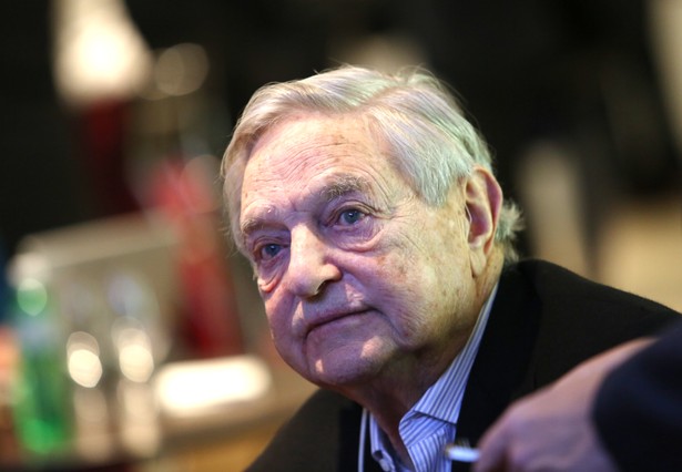 George Soros w Davos, 2014 r.