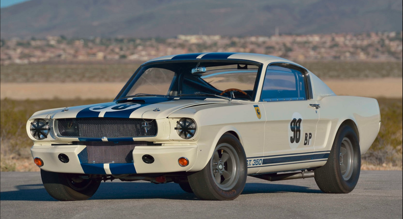 Mecum Auctions announced that it's auctioning off a one-of-a-kind 1965 Shelby GT350R Mustang race car at its Indianapolis sale this May.