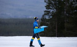Trener spadł ze schodów. Mistrzostwa obejrzy w telewizji