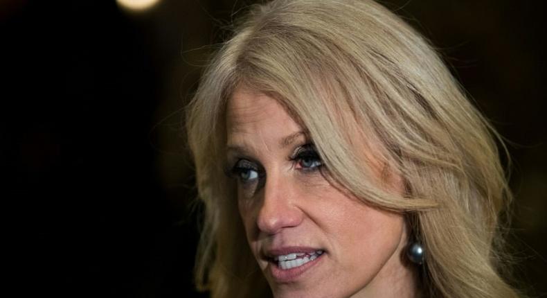President Donald Trump has lambasted the media for being 'rude' to his aide Kellyanne Conway