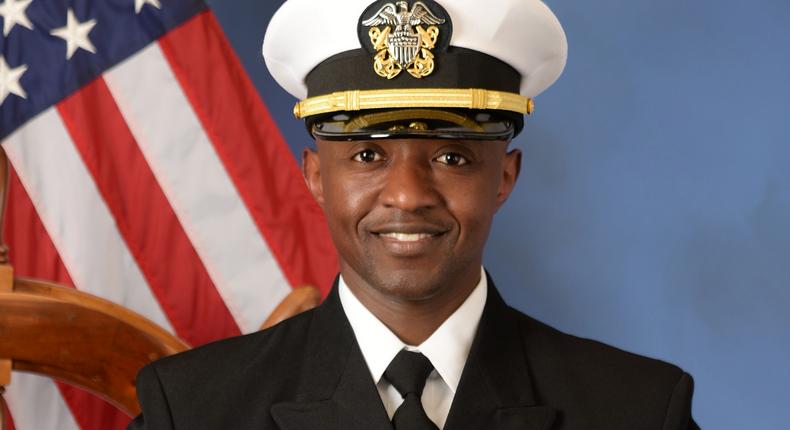 Navy Officer Peter Kengere