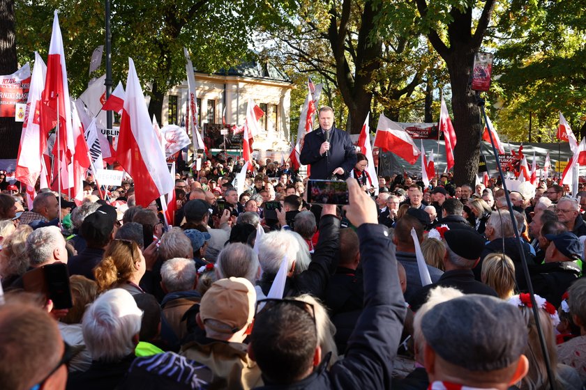 Jarosław Kaczyński przemówił przed TK. Padła deklaracja prezesa PiS