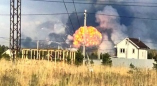"Mała apokalipsa" w Rosji. Ewakuacja po potężnym wybuchu w składzie amunicji i rakiet