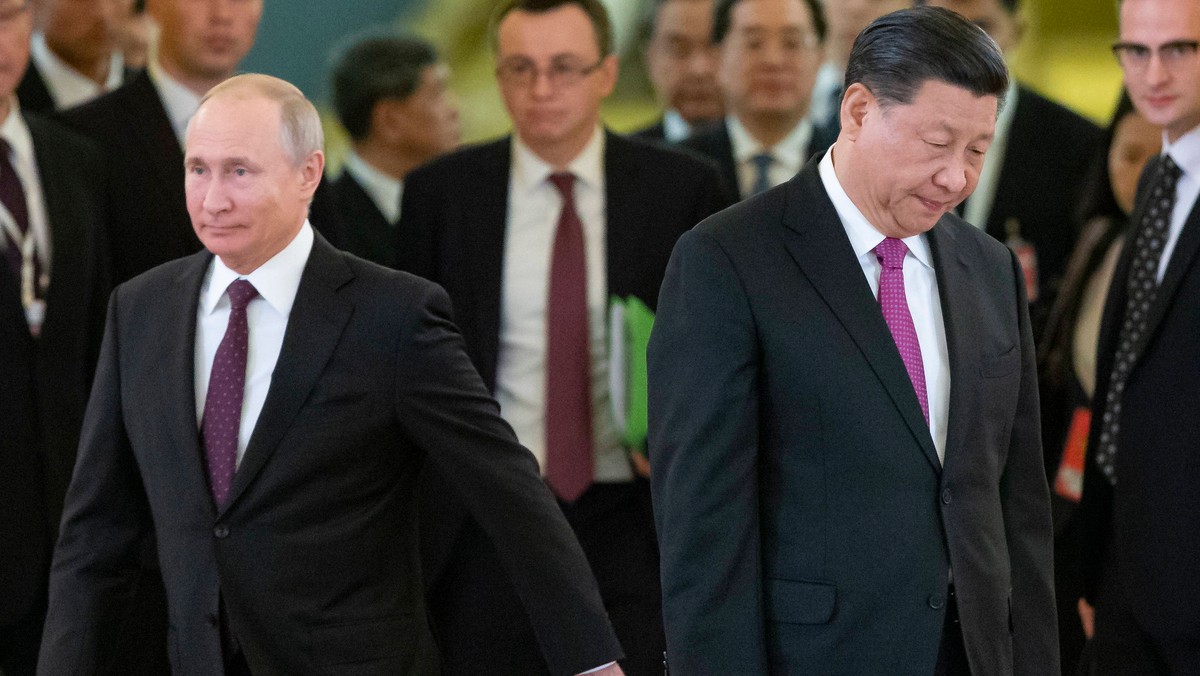 Na zdjęciu: Władimir Putin i Xi Jinping