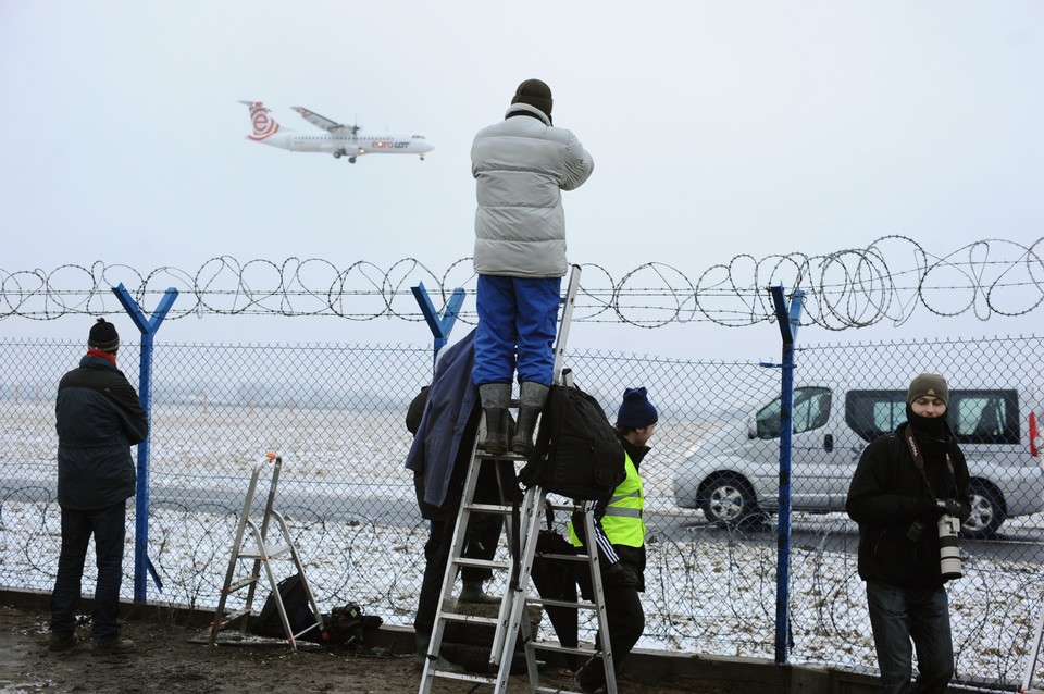 WARSZAWA OKECIE PRZYLOT AIRBUSA A380