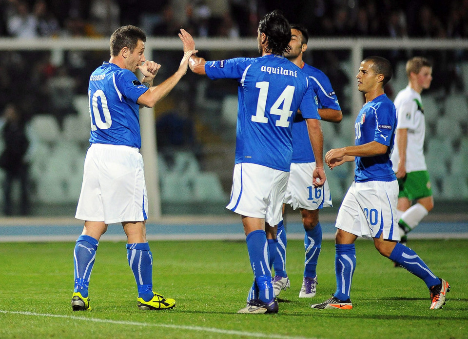 ITALY SOCCER UEFA EURO 2012 QUALIFICATION